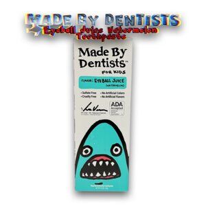 New Made by Dentists Kids Toothpaste EyeBall Juice Watermelon Size 4.2oz